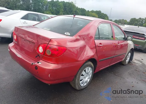 2007 Toyota Corolla Ce from USA, damaged, VIN JTDBR32E870133754